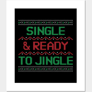 single & ready to jingle Posters and Art